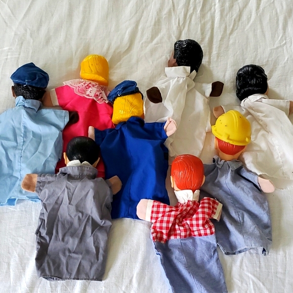Vintage community helpers puppets - Picture 5 of 5